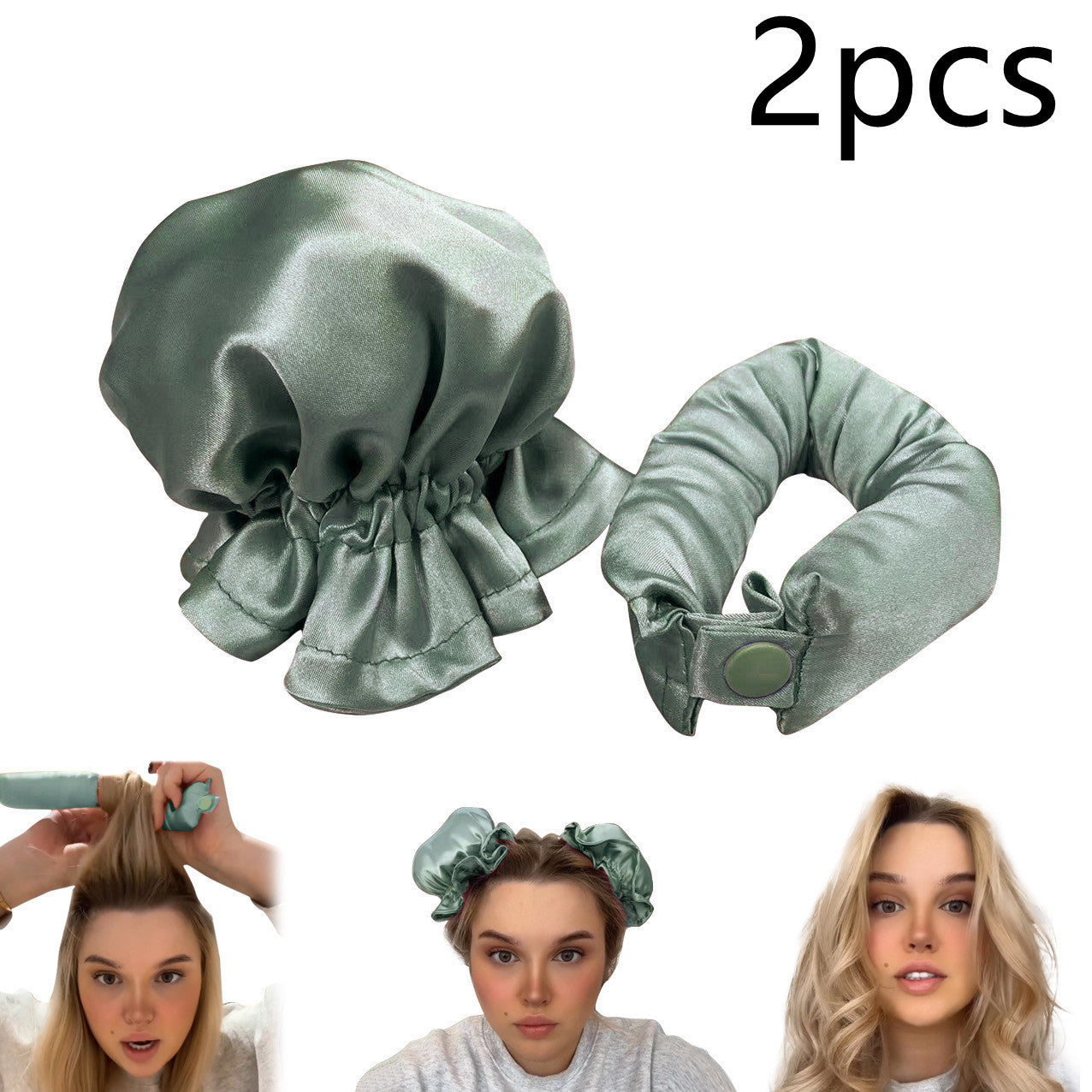 New Heatless Curl Stick With Cloth Cover Cute Ball Head Hair Curler Headband Hair Rollers Wave Form Curling Rod Hair Style Tools Gadgets New Heatless Curl Stick With Cloth Cover Cute Ball Head Hair Curler Headband Hair Rollers Wave Form Curling Rod Hair Style Tools Gadgets